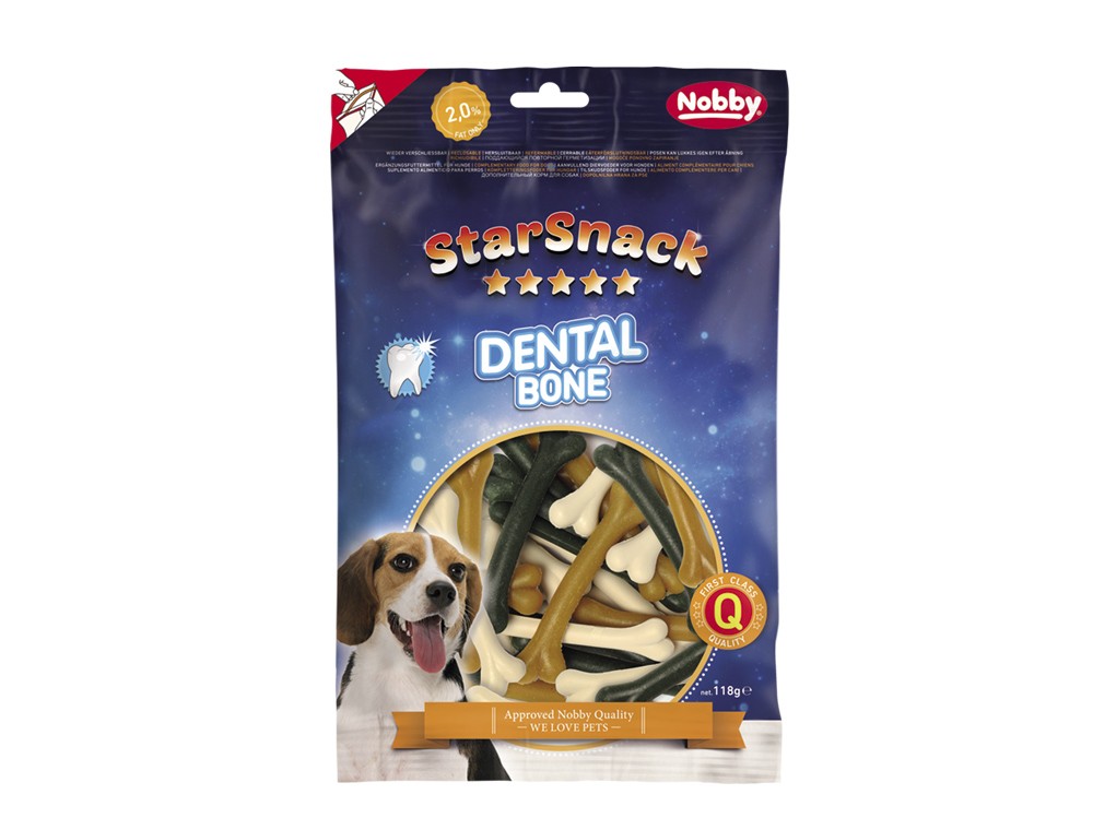 Recompensa pentru caini StarSnack Dental Os app. 8 cm, app. 118 g