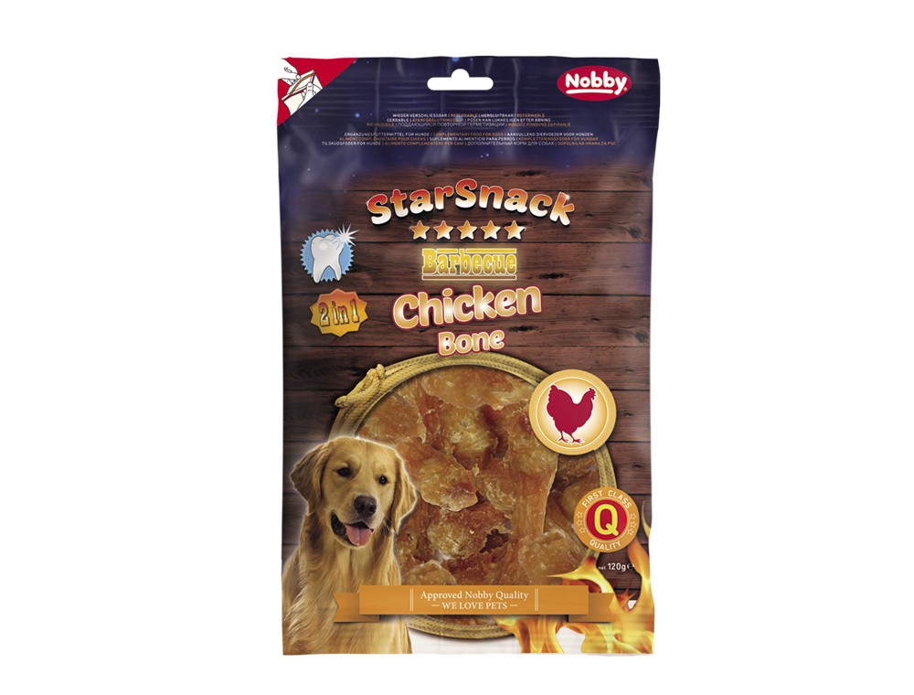 StarSnack Barbecue Chicken Boneapp. 8,5 cm, app. 120 g