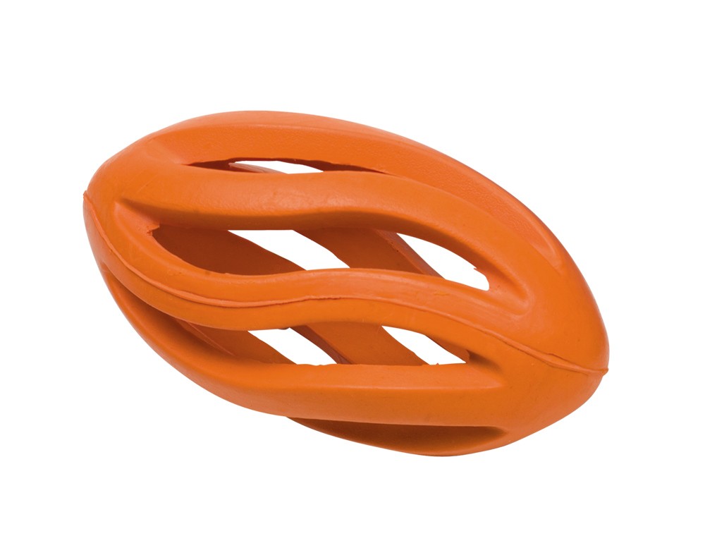 RUBBER RUGBY FLEXIBEL,ORANGE 15 CM