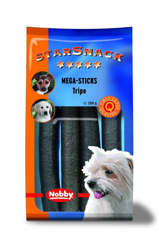 STARSNACK "MEGA STICKS TRIPE", BAG; 200 G ; 4 PCS