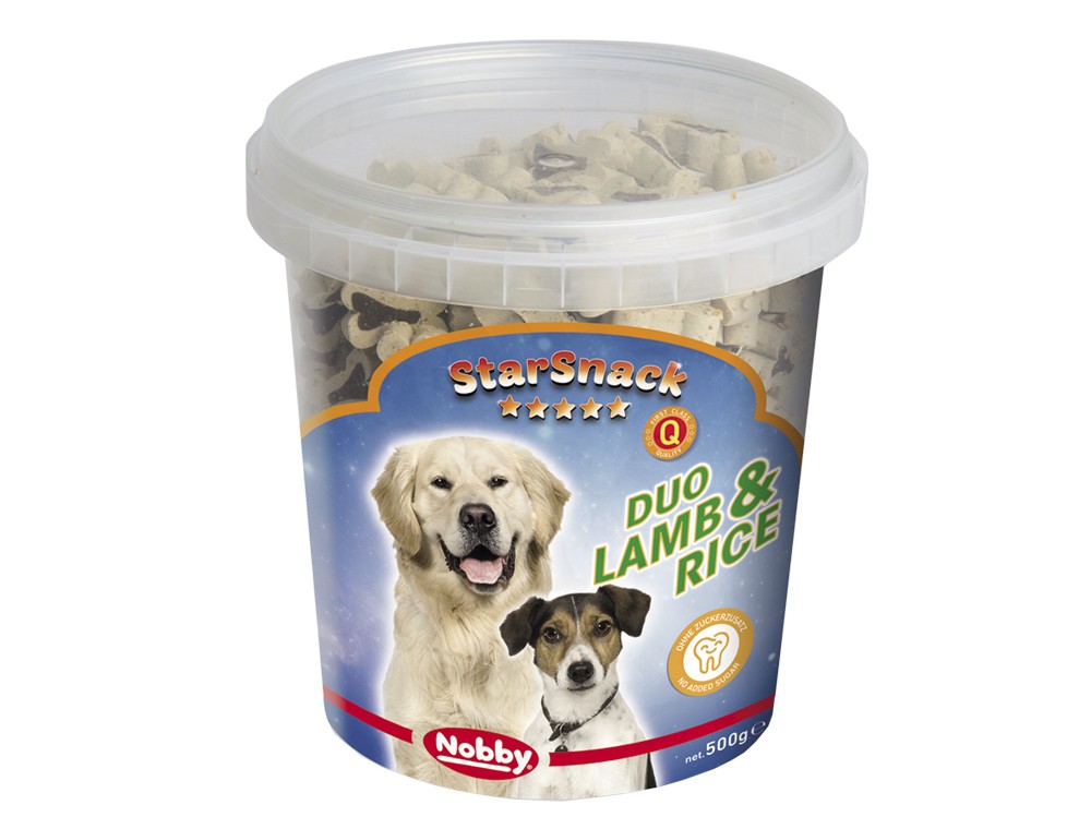 STARSNACK "DUO LAMB & RICE", CAN 500 G