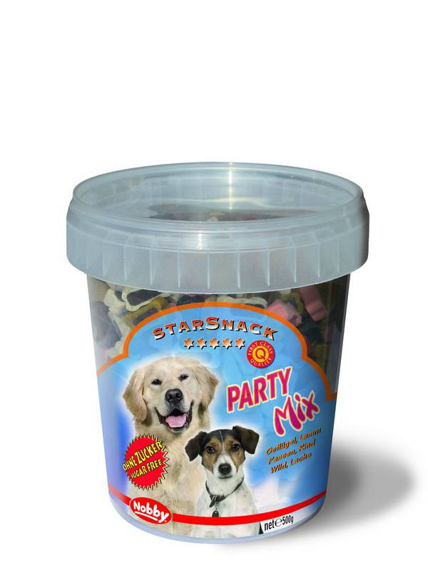 STARSNACK "PARTY MIX", CAN 500 G