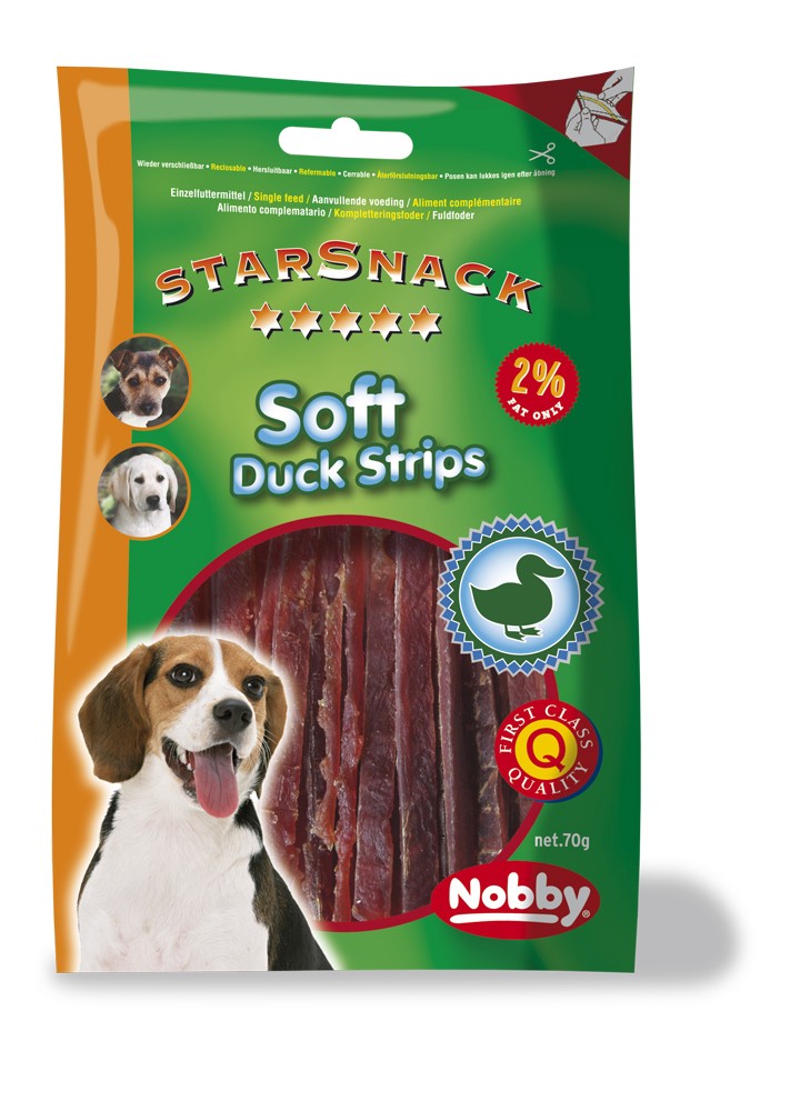 STARSNACK "SOFT DUCK STRIPES". 70 G