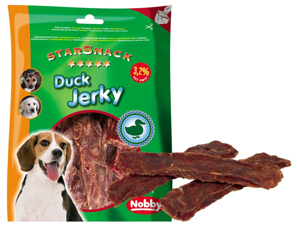 STARSNACK "DUCK JERKY", 375 G