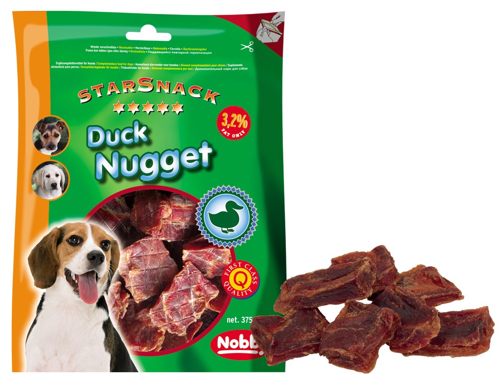 STARSNACK "DUCK NUGGET", 375 G