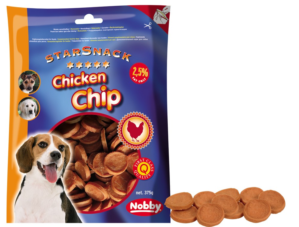 STARSNACK "CHICKEN CHIP", 375 G