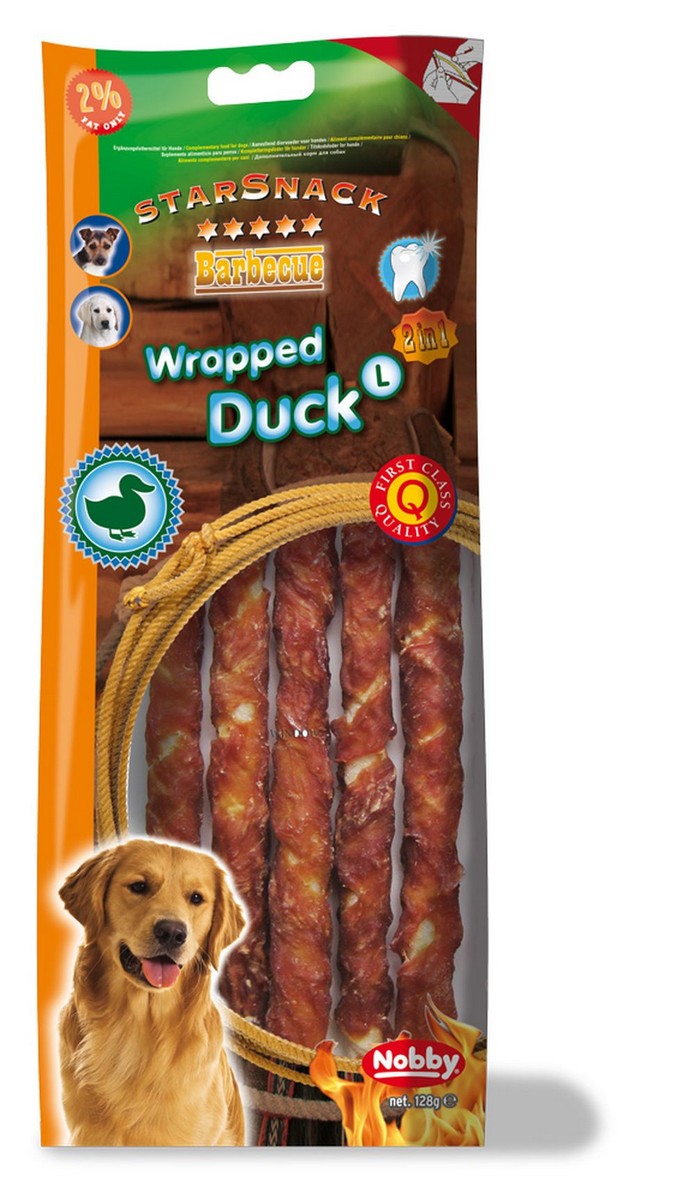 STARSNACK "WRAPPED DUCK", L, 128 G