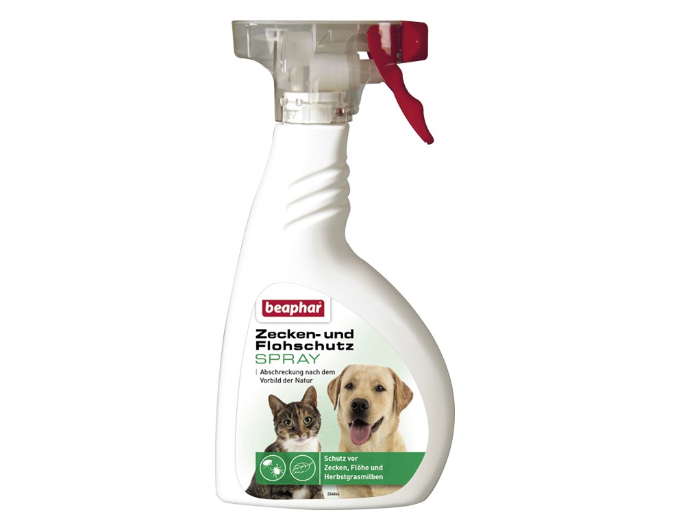 Spray antiparazitar - purici si capuse  pentru caini/pisici, 400 ML