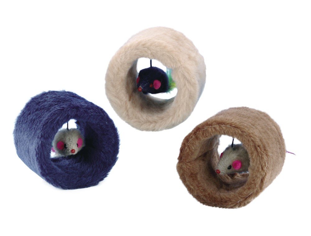 PLUSH ROLL,ASSORTED COLOURES ? 7 X 9 CM